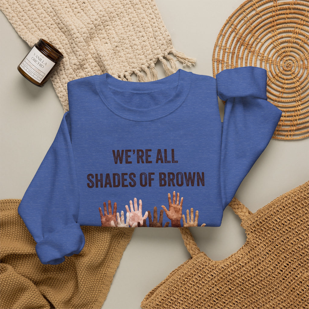 Inclusive Crewneck Sweatshirt, Casual Wear, Perfect for All Seasons, Warmth, Comfort, Great Gift Idea, Equality Advocacy
