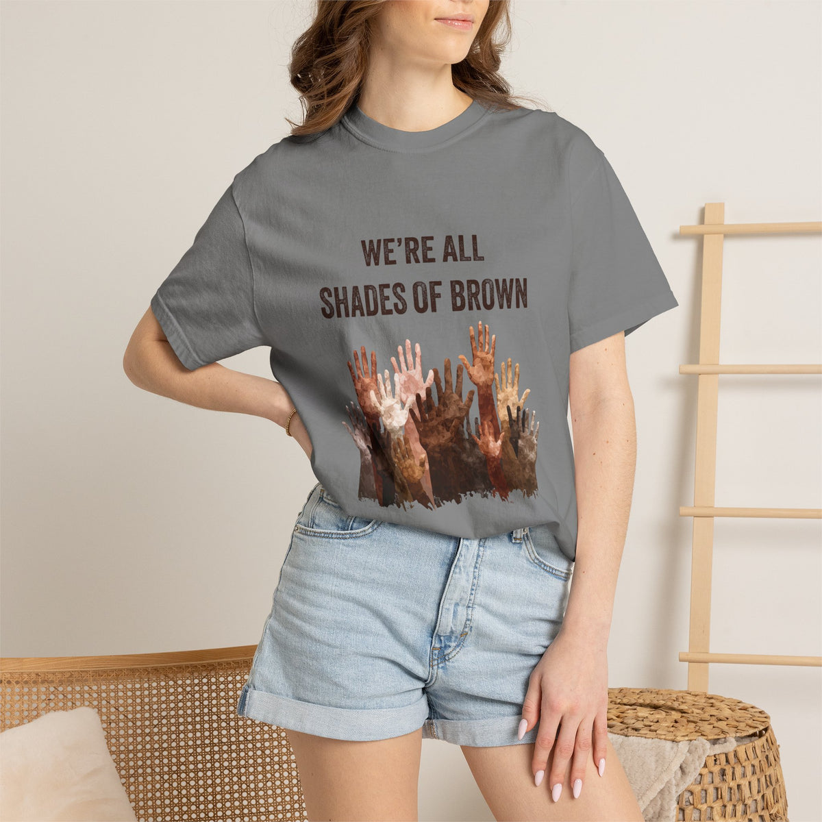 We're All Shades Of Brown T-Shirt