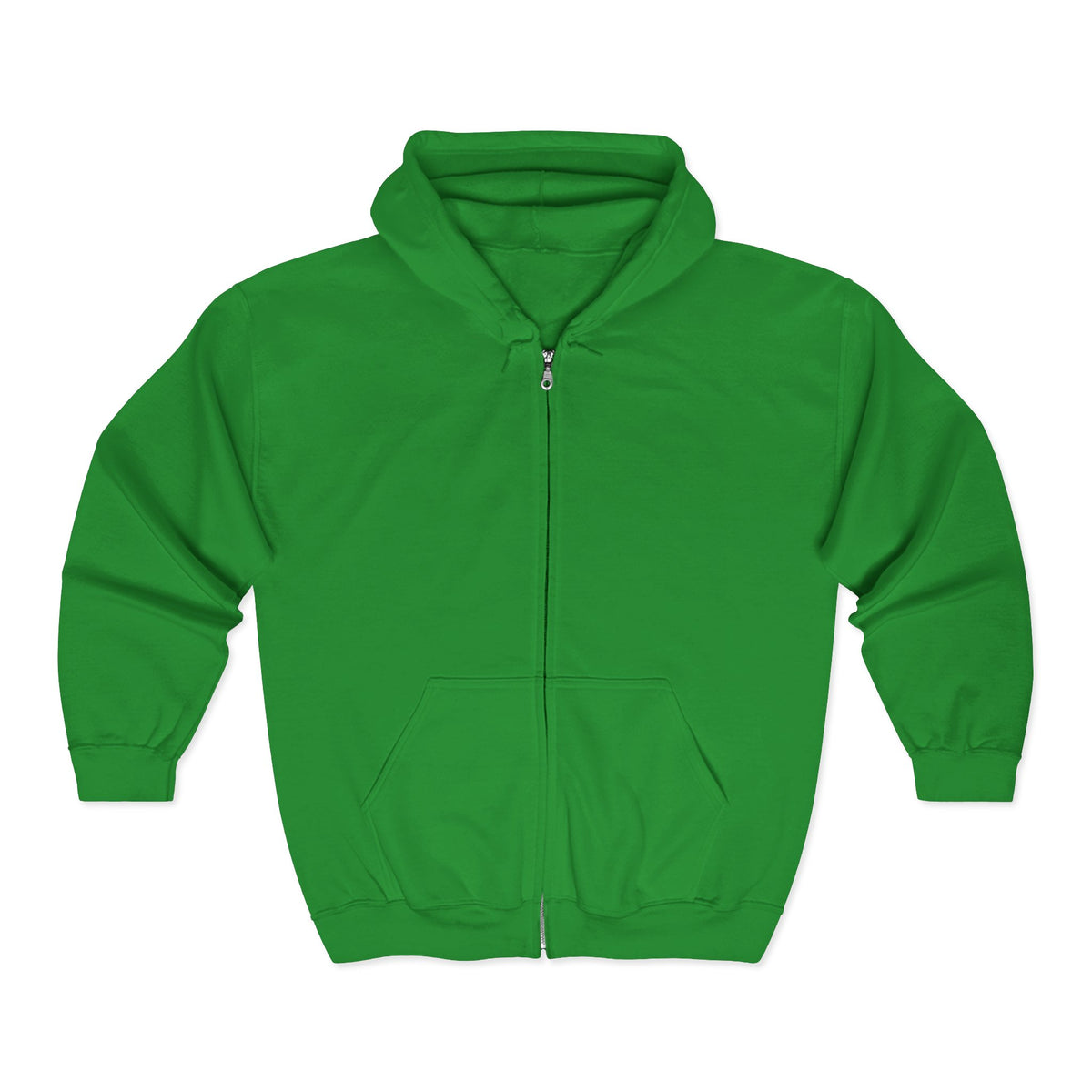 Full Zip Hoodie — Raised Hands Unity Design (Diverse Community)
