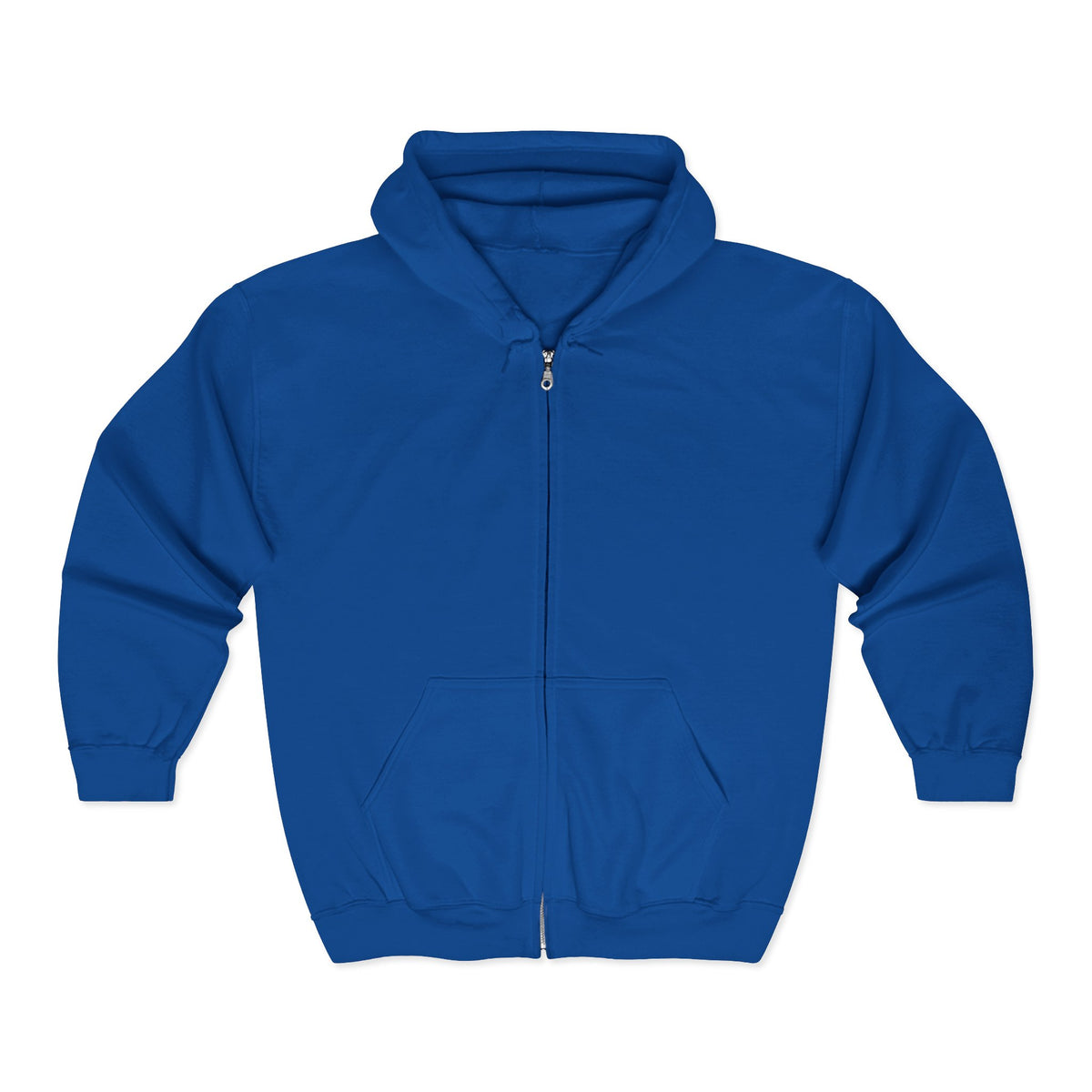 Full Zip Hoodie — Raised Hands Unity Design (Diverse Community)