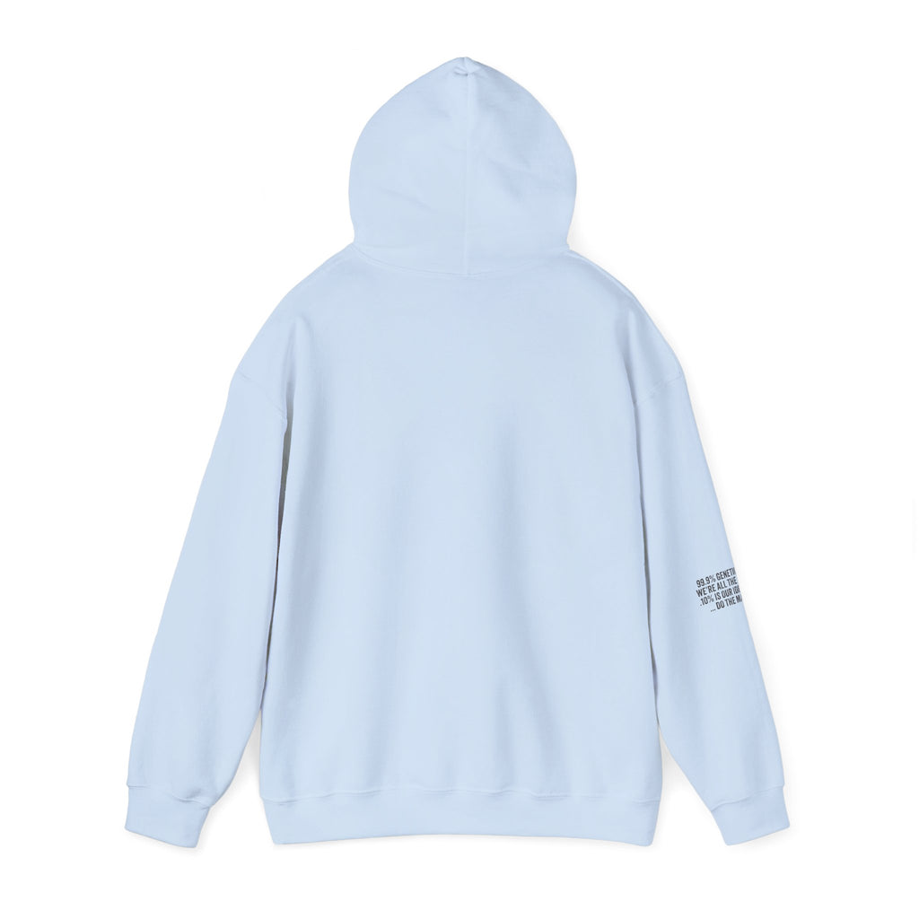 We're All Shades of Brown Hoodie — Unisex Heavy Blend™ Hooded Pouched & Sleeve Hands BL