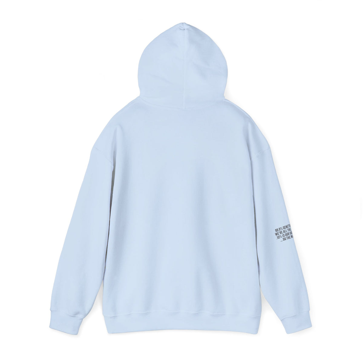 We're All Shades of Brown Hoodie — Unisex Heavy Blend™ Hooded Pouched & Sleeve Hands BL
