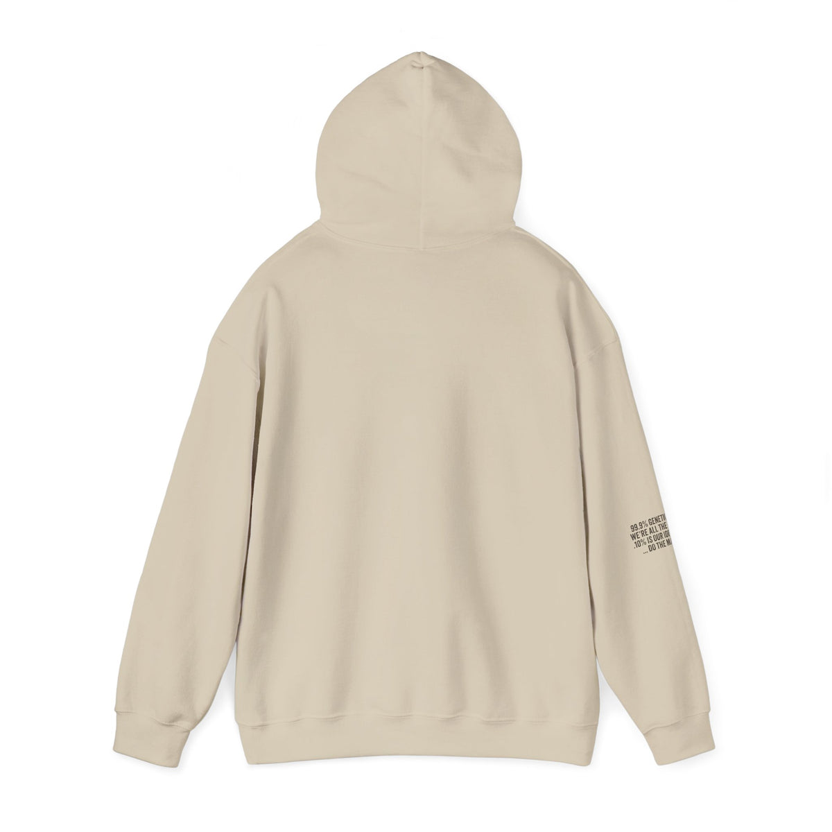 We're All Shades of Brown Hoodie — Unisex Heavy Blend™ Hooded Pouched & Sleeve Hands BL