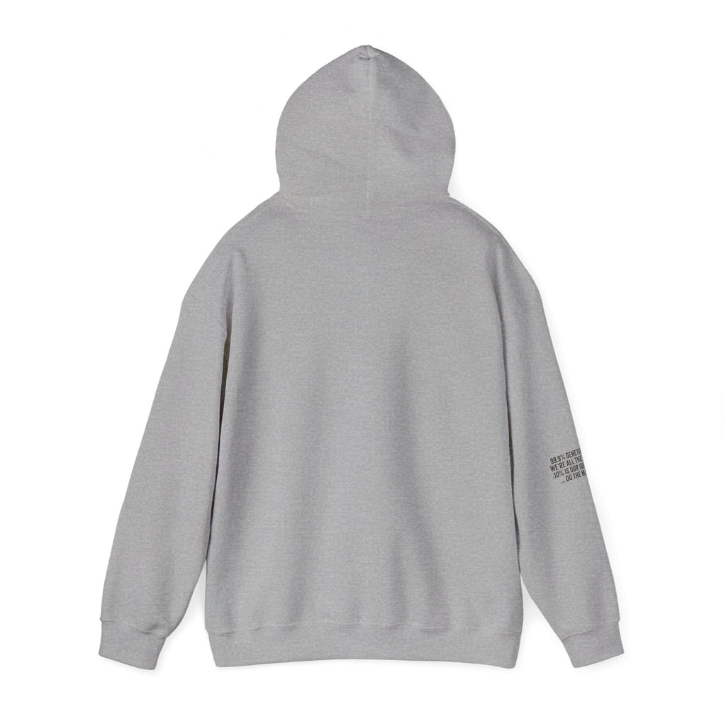 We're All Shades of Brown Hoodie — Unisex Heavy Blend™ Hooded Pouched & Sleeve Hands BL