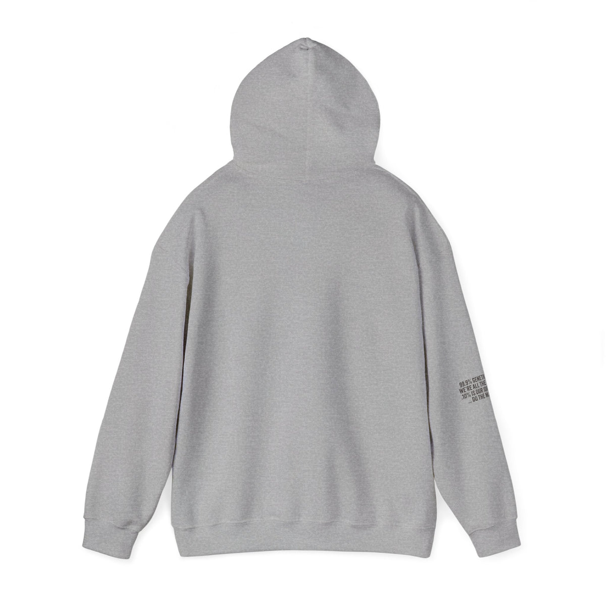 We're All Shades of Brown Hoodie — Unisex Heavy Blend™ Hooded Pouched & Sleeve Hands BL