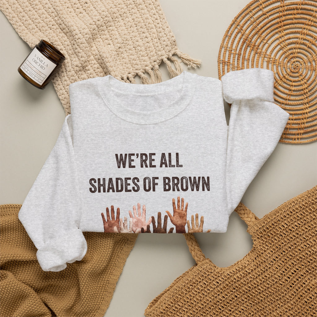 Inclusive Crewneck Sweatshirt, Casual Wear, Perfect for All Seasons, Warmth, Comfort, Great Gift Idea, Equality Advocacy