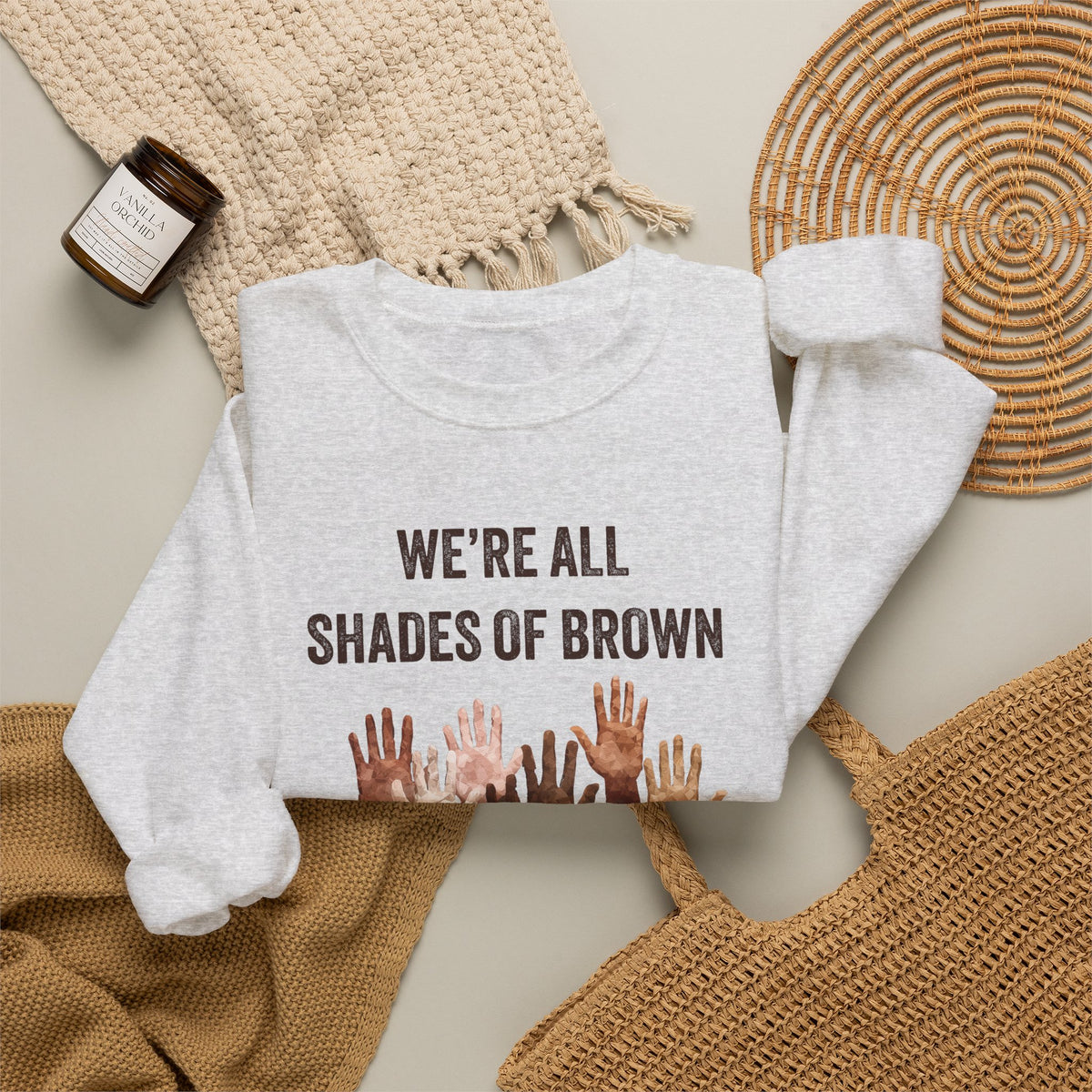 Inclusive Crewneck Sweatshirt, Casual Wear, Perfect for All Seasons, Warmth, Comfort, Great Gift Idea, Equality Advocacy