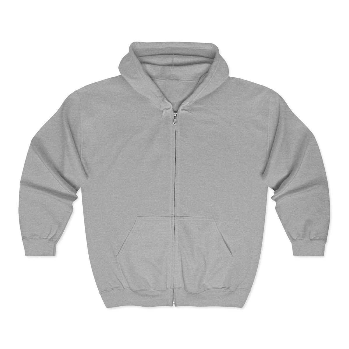 Full Zip Hoodie — Raised Hands Unity Design (Diverse Community)