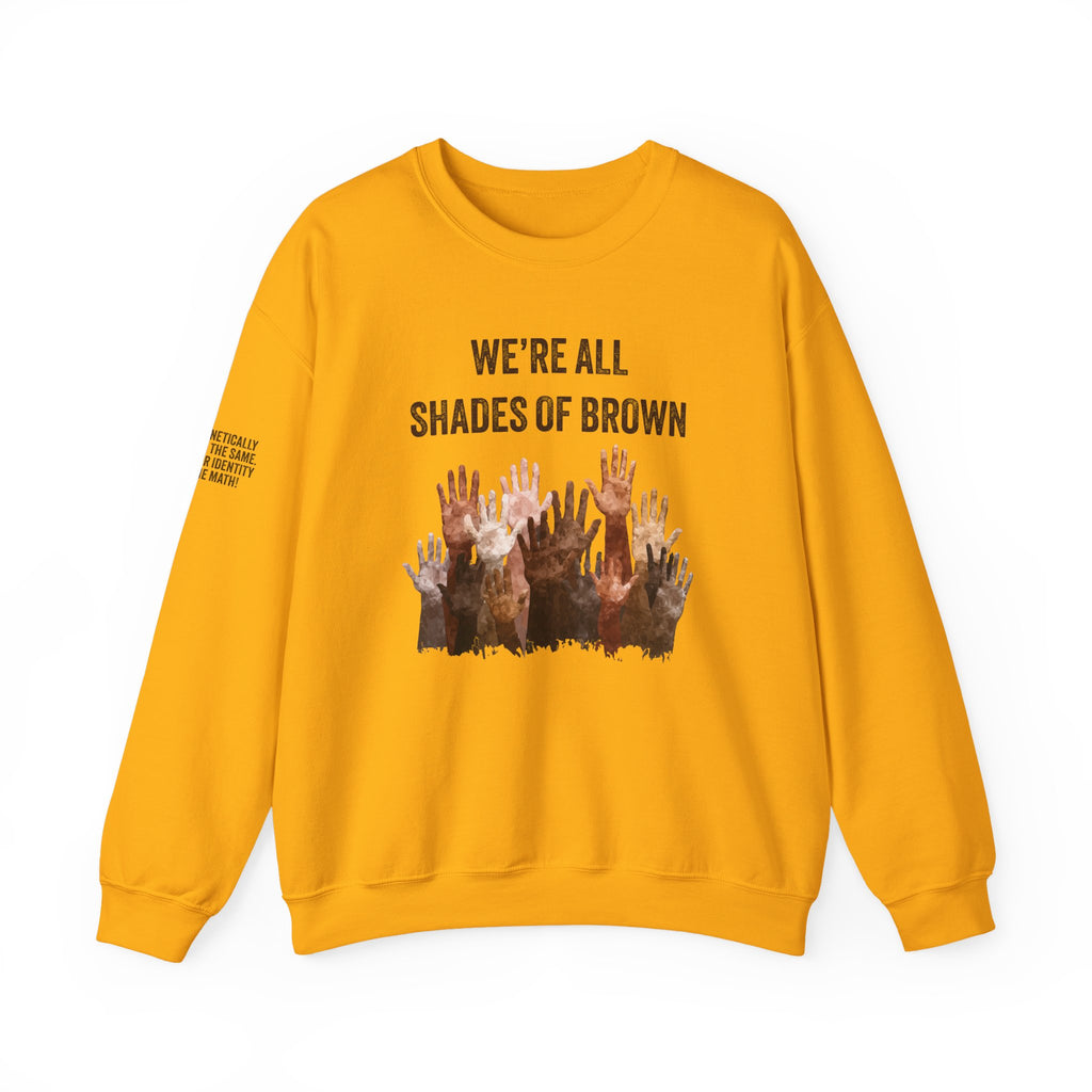 Inclusive Crewneck Sweatshirt, Casual Wear, Perfect for All Seasons, Warmth, Comfort, Great Gift Idea, Equality Advocacy