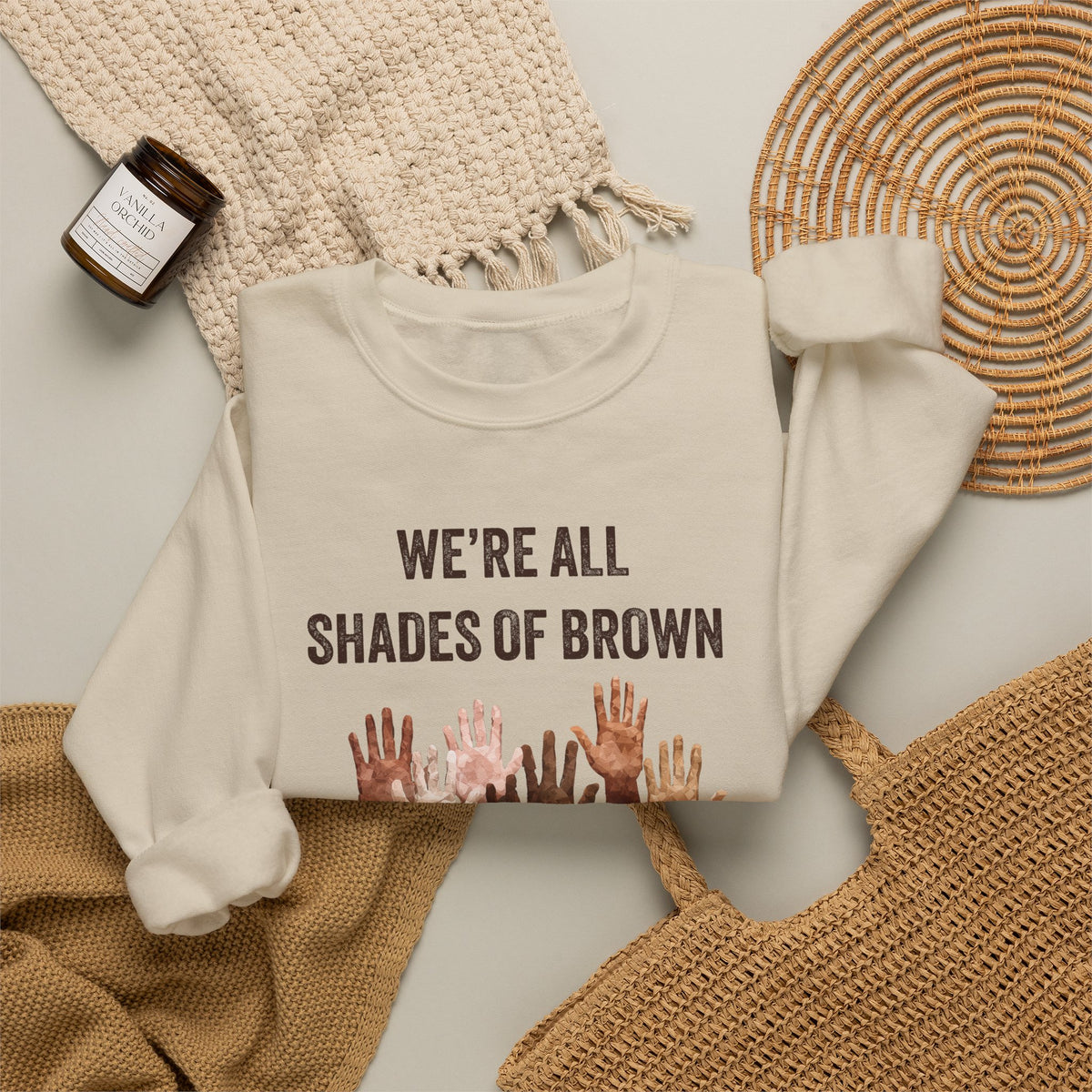 Inclusive Crewneck Sweatshirt, Casual Wear, Perfect for All Seasons, Warmth, Comfort, Great Gift Idea, Equality Advocacy