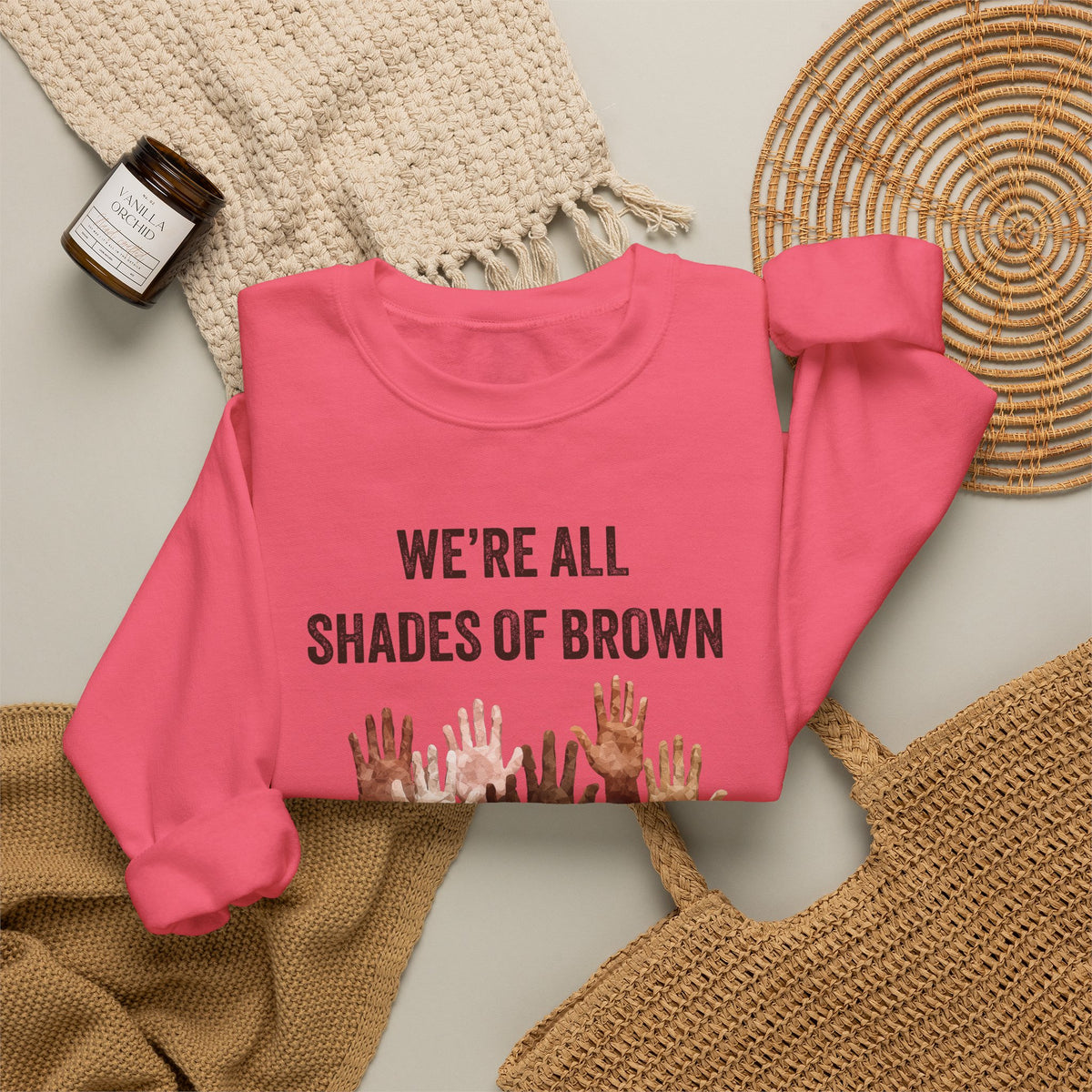 Inclusive Crewneck Sweatshirt, Casual Wear, Perfect for All Seasons, Warmth, Comfort, Great Gift Idea, Equality Advocacy