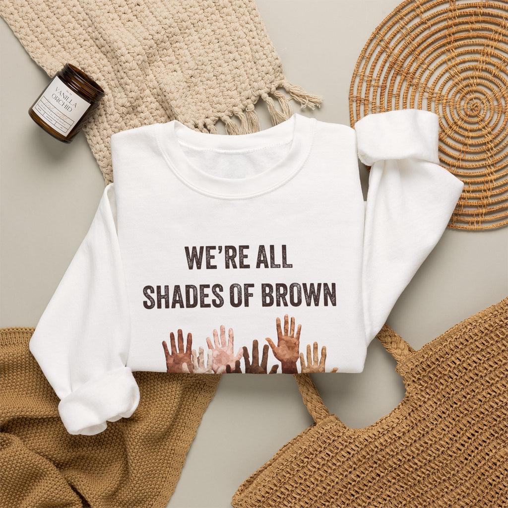 Inclusive Crewneck Sweatshirt, Casual Wear, Perfect for All Seasons, Warmth, Comfort, Great Gift Idea, Equality Advocacy