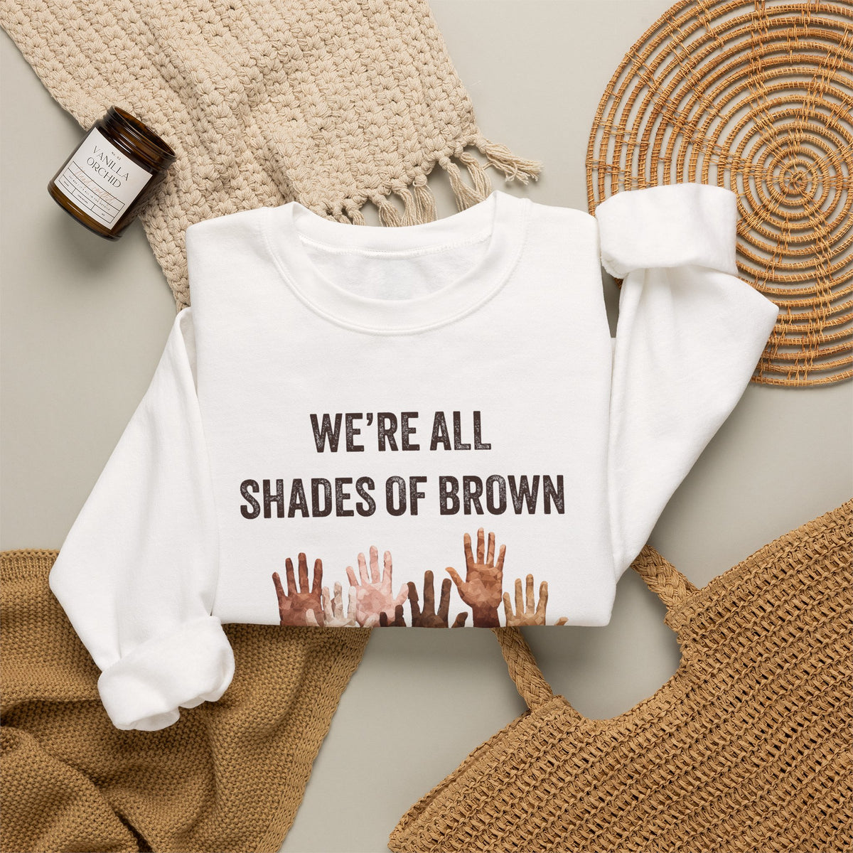 Inclusive Crewneck Sweatshirt, Casual Wear, Perfect for All Seasons, Warmth, Comfort, Great Gift Idea, Equality Advocacy
