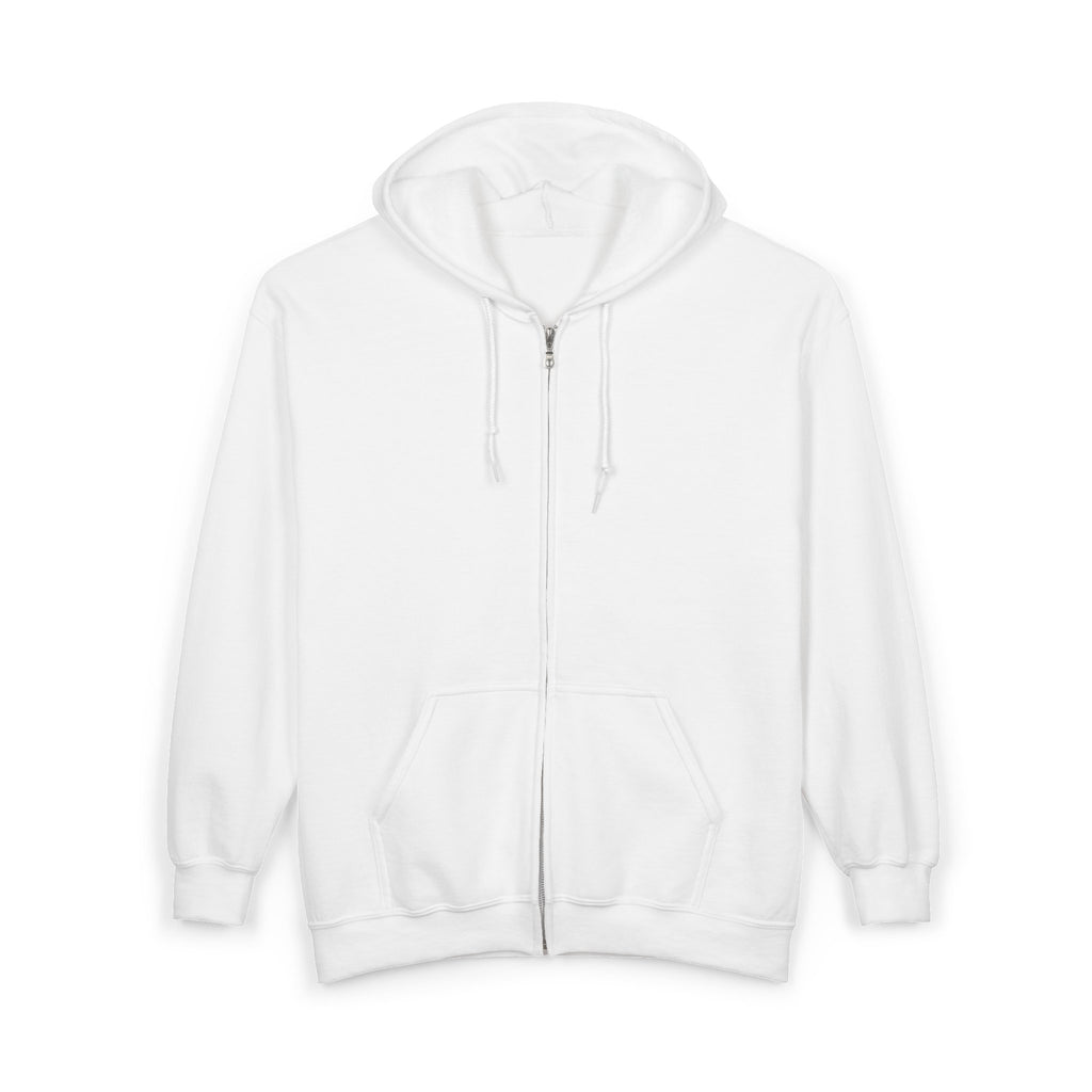 Full Zip Hoodie — Raised Hands Unity Design (Diverse Community)