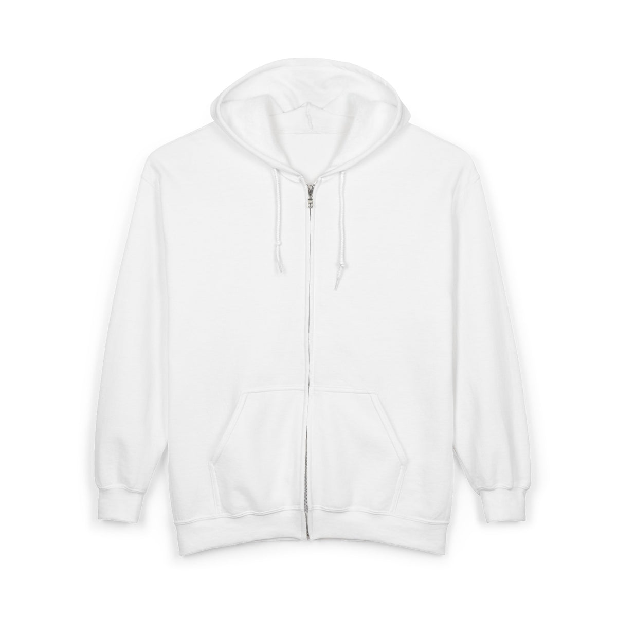 Full Zip Hoodie — Raised Hands Unity Design (Diverse Community)