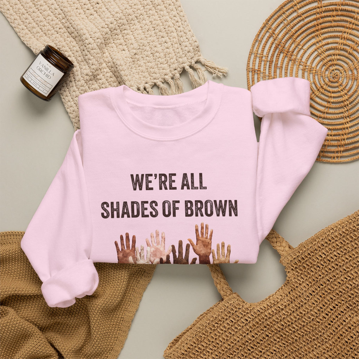 Inclusive Crewneck Sweatshirt, Casual Wear, Perfect for All Seasons, Warmth, Comfort, Great Gift Idea, Equality Advocacy