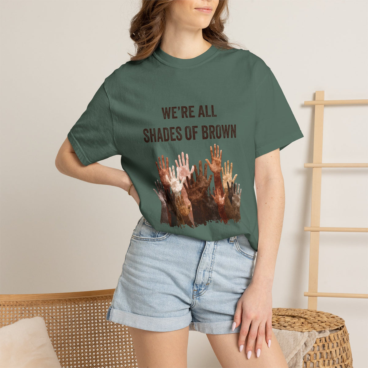 We're All Shades Of Brown T-Shirt