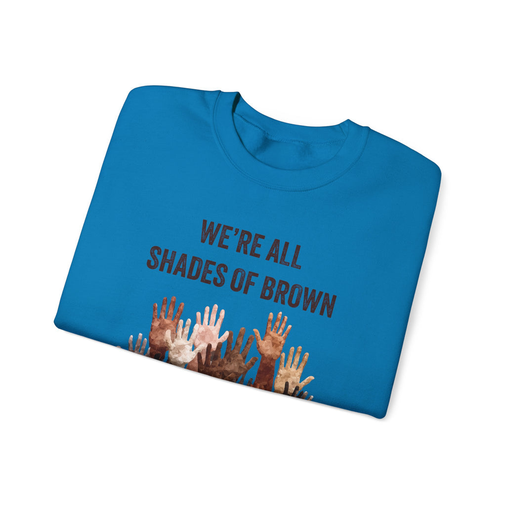 Inclusive Crewneck Sweatshirt, Casual Wear, Perfect for All Seasons, Warmth, Comfort, Great Gift Idea, Equality Advocacy