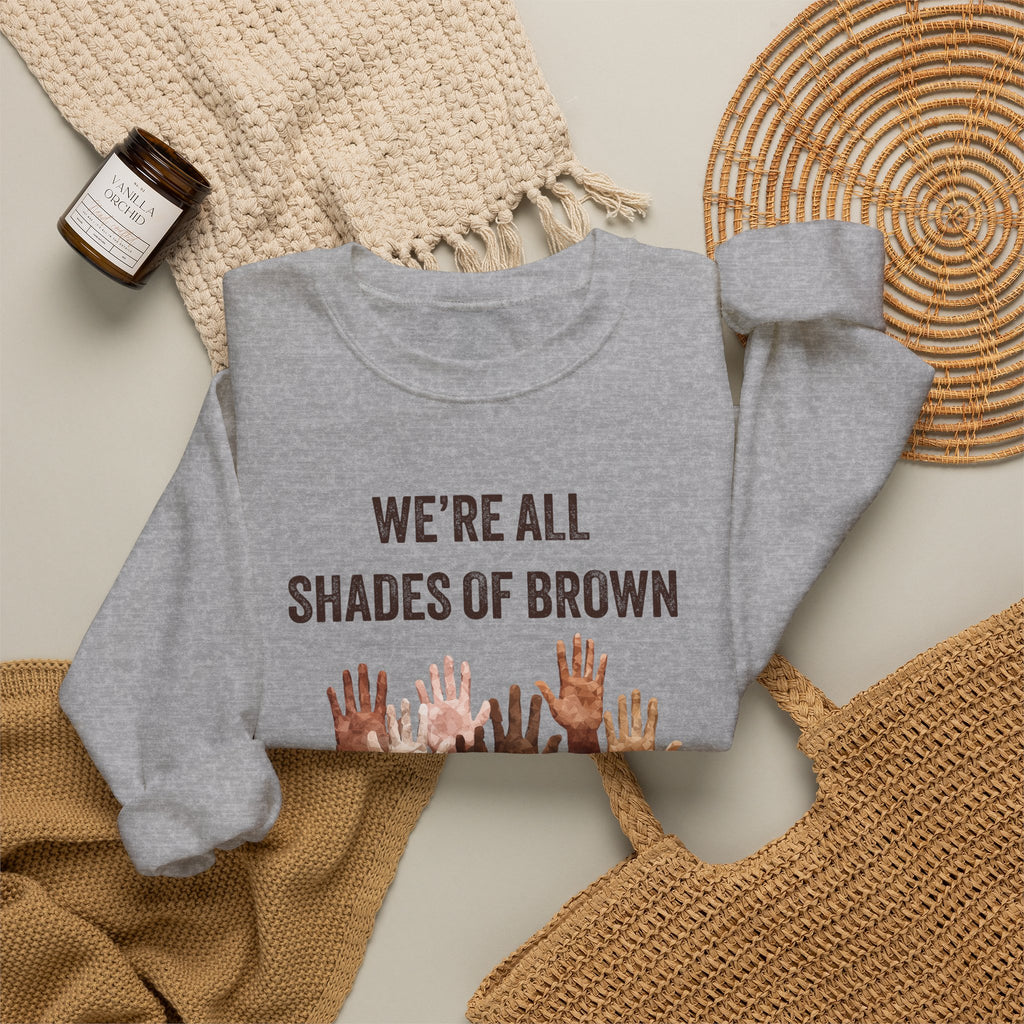 Inclusive Crewneck Sweatshirt, Casual Wear, Perfect for All Seasons, Warmth, Comfort, Great Gift Idea, Equality Advocacy