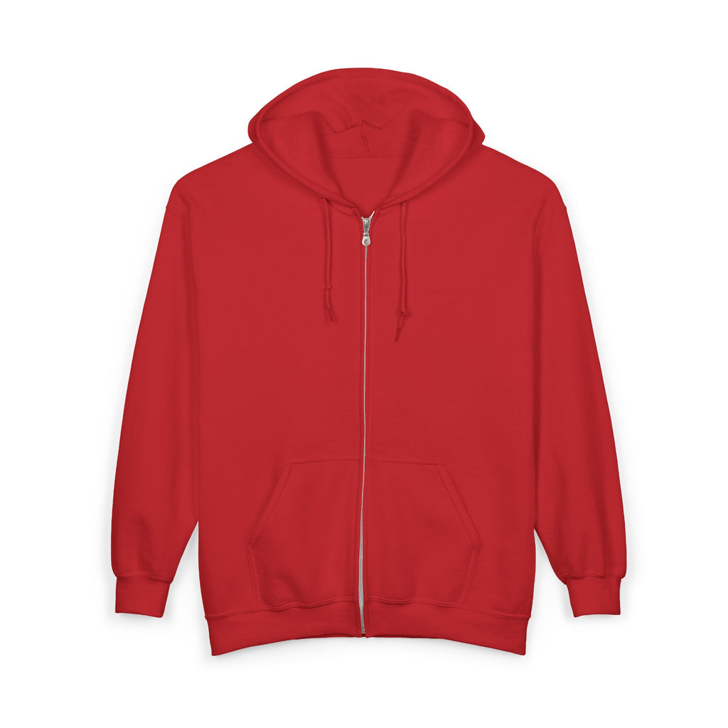 Full Zip Hoodie — Raised Hands Unity Design (Diverse Community)