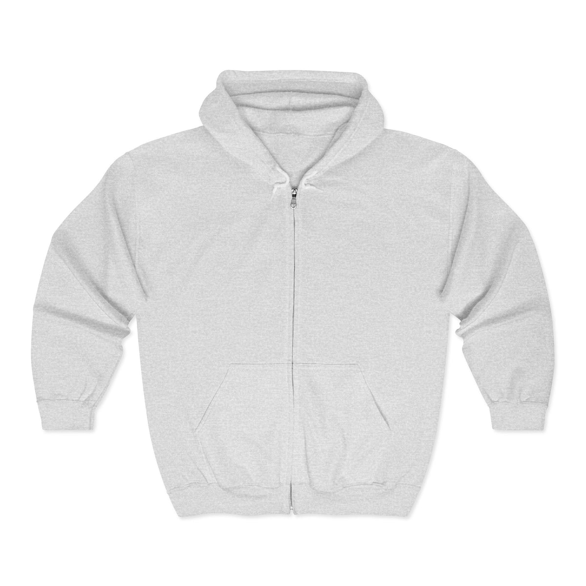 Full Zip Hoodie — Raised Hands Unity Design (Diverse Community)