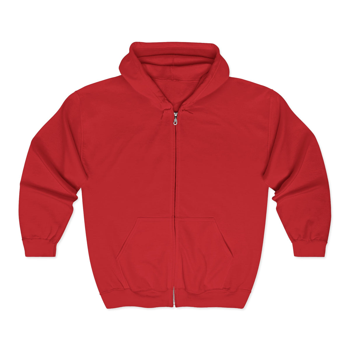 Full Zip Hoodie — Raised Hands Unity Design (Diverse Community)