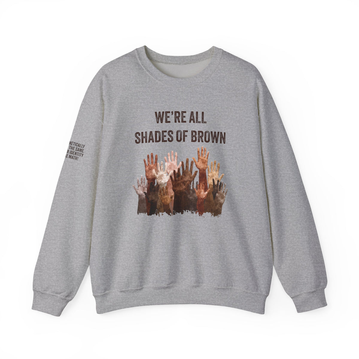 Inclusive Crewneck Sweatshirt, Casual Wear, Perfect for All Seasons, Warmth, Comfort, Great Gift Idea, Equality Advocacy