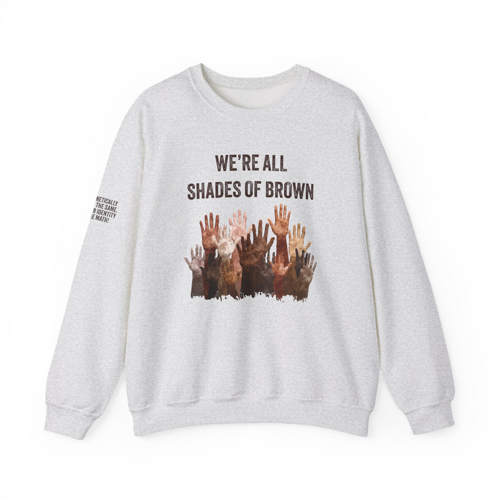 Inclusive Crewneck Sweatshirt, Casual Wear, Perfect for All Seasons, Warmth, Comfort, Great Gift Idea, Equality Advocacy