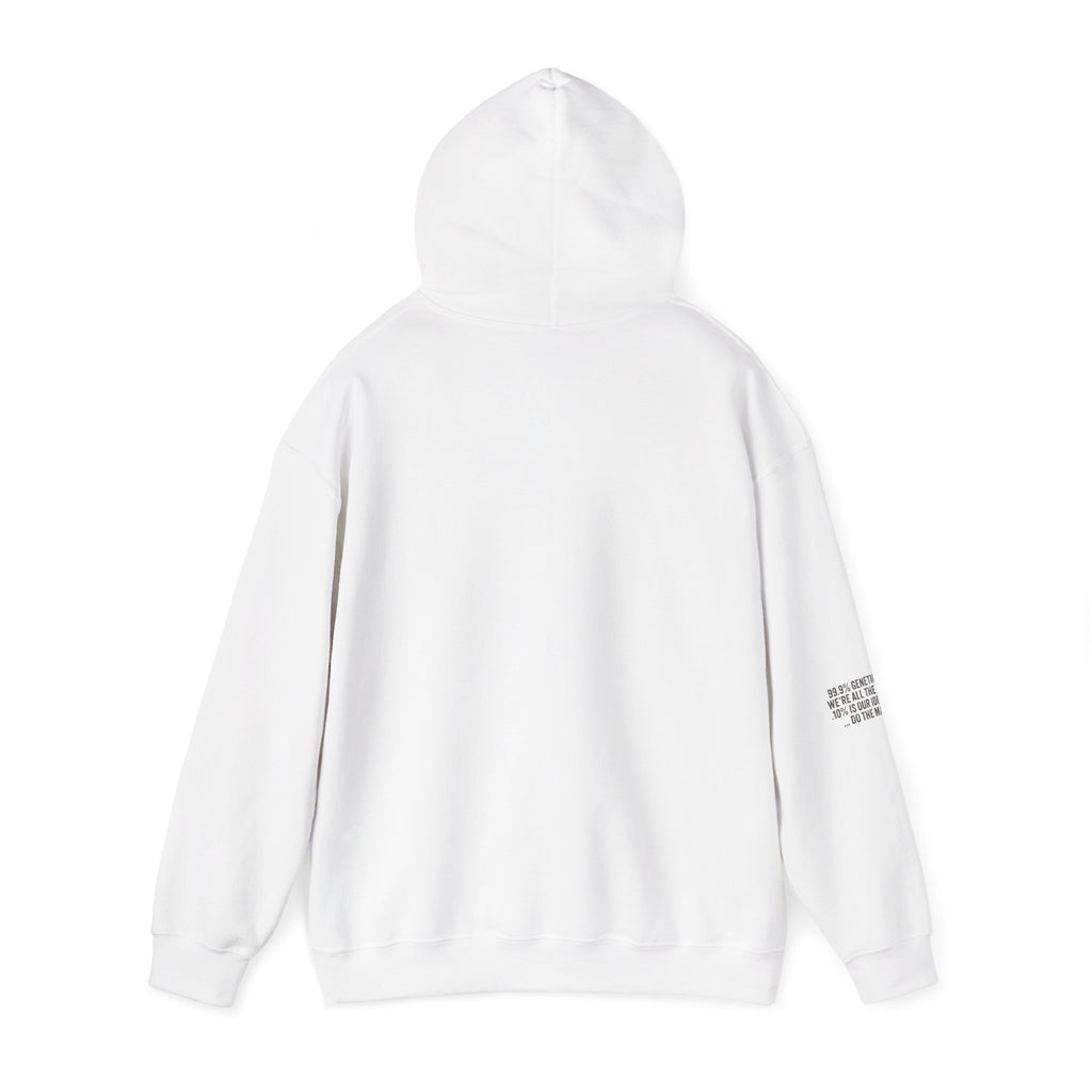 We're All Shades of Brown Hoodie — Unisex Heavy Blend™ Hooded Pouched & Sleeve Hands BL