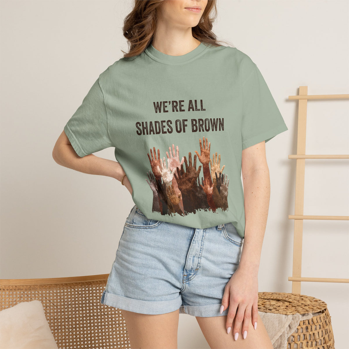 We're All Shades Of Brown T-Shirt
